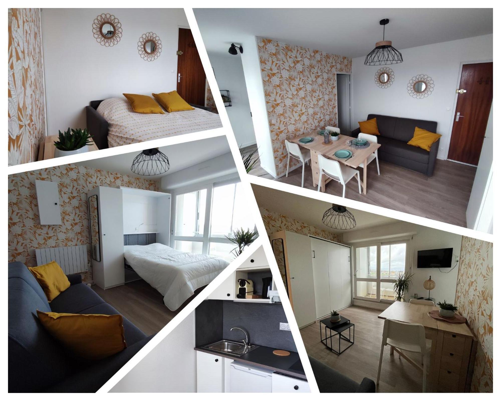 Studio 22 - Coucher De Soleil & Vue Mer Courseulles-sur-Mer Exterior photo